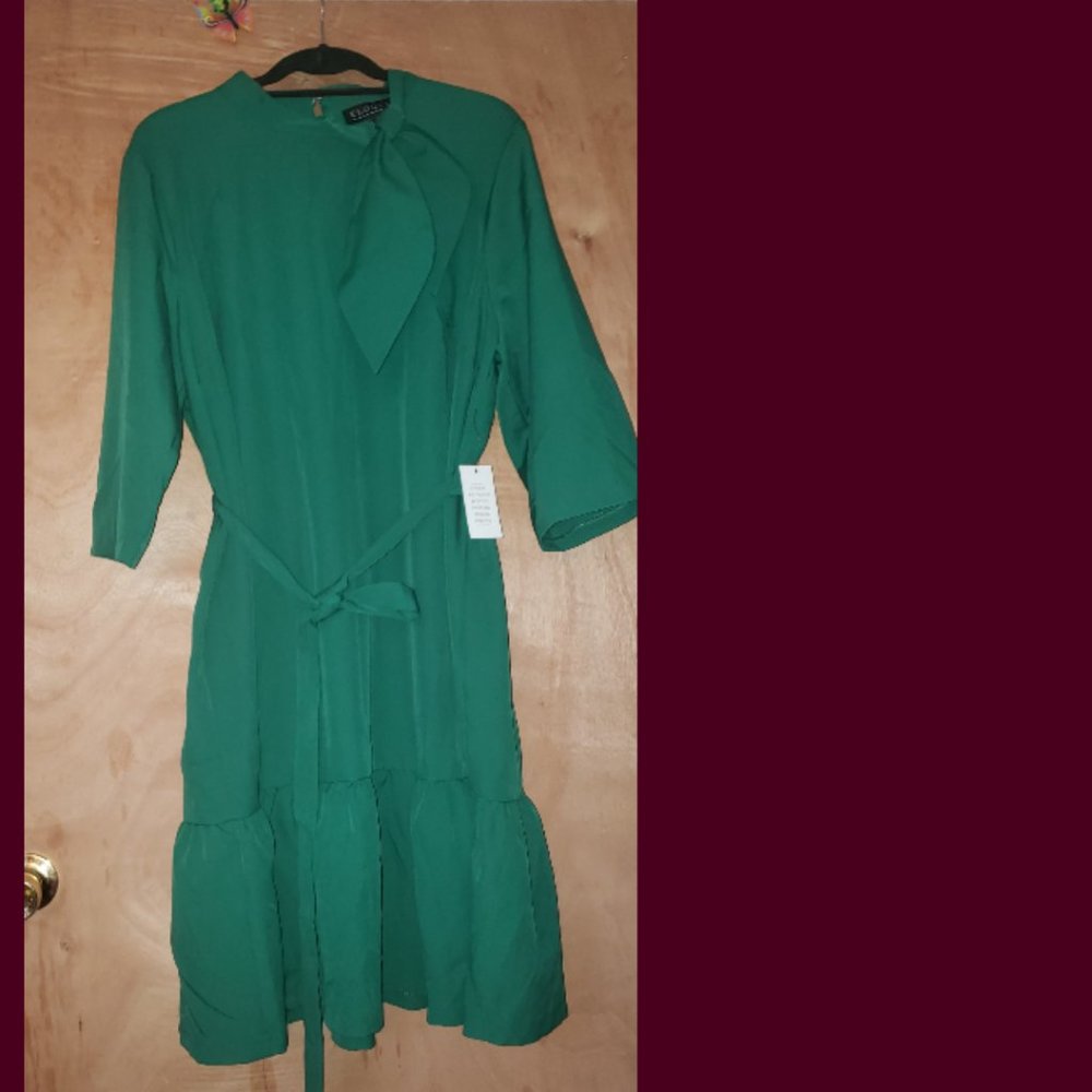 NEW ELOQUII GREEN PLUS SIZE 20W DRESS